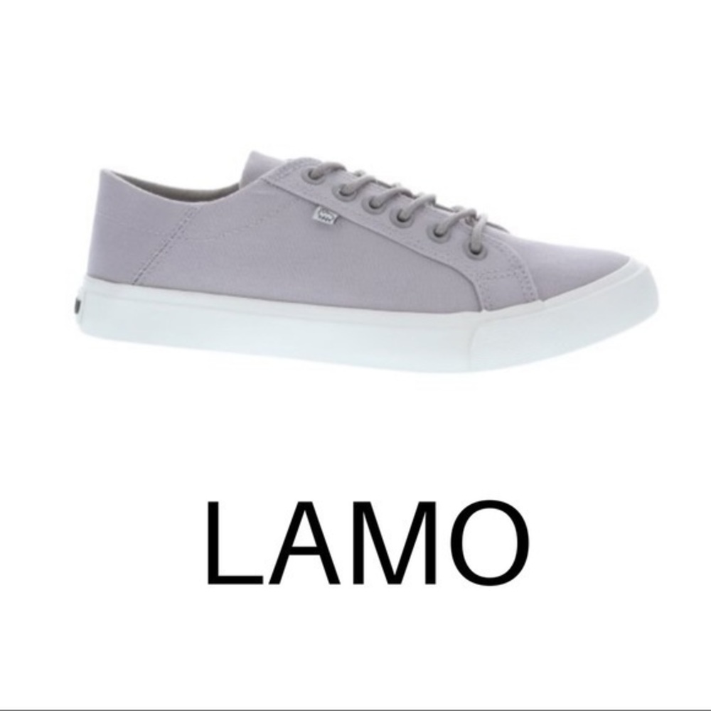 LAMO Gray Lyla canvas Sneakers
